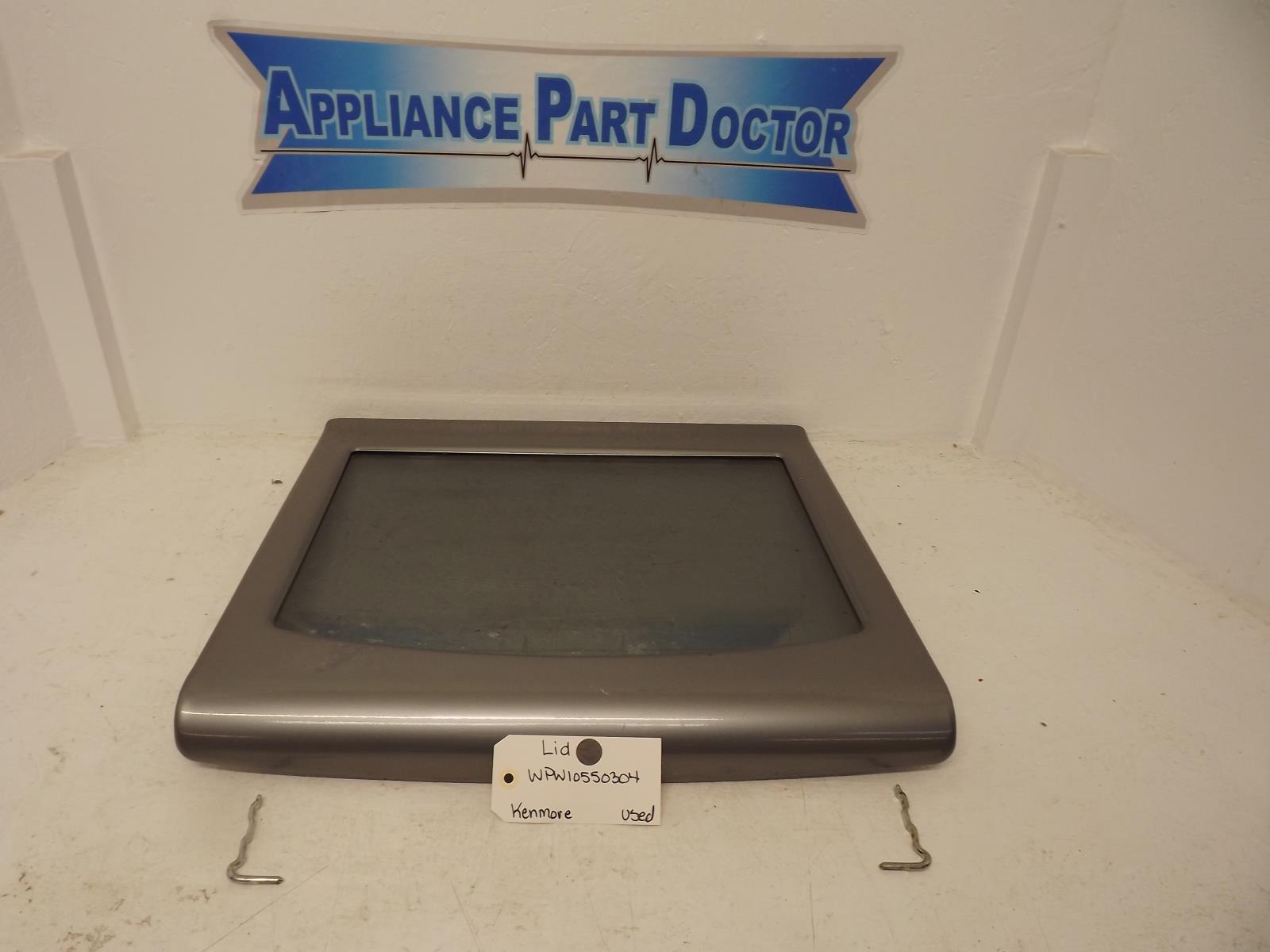 Kenmore Washer WPW10550304 Lid Used Kenmore Washer WPW10550304 Lid Used